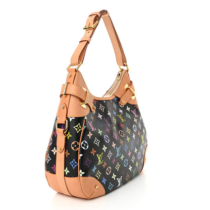 Louis Vuitton Monogram Multicolor Greta Black 3 of 9
