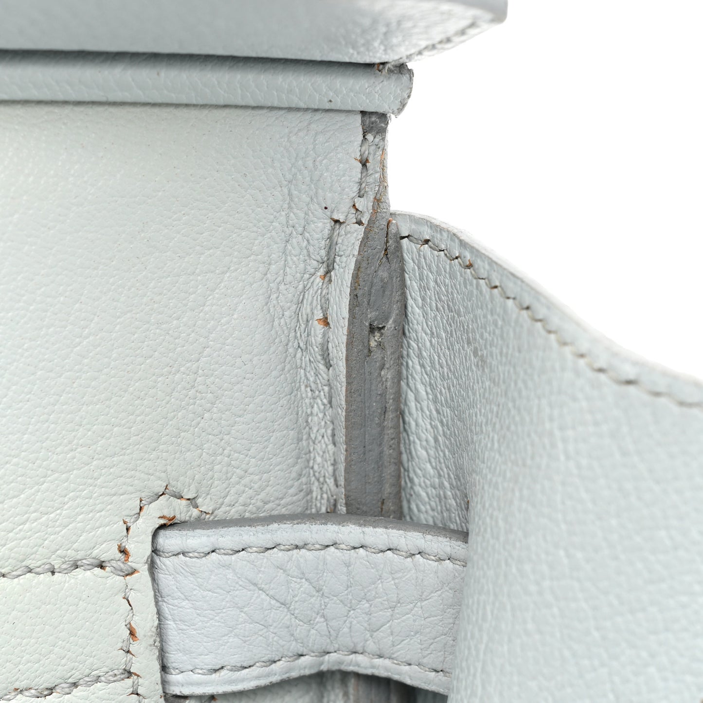 Taurillon Clemence Birkin 35 Gris Perle