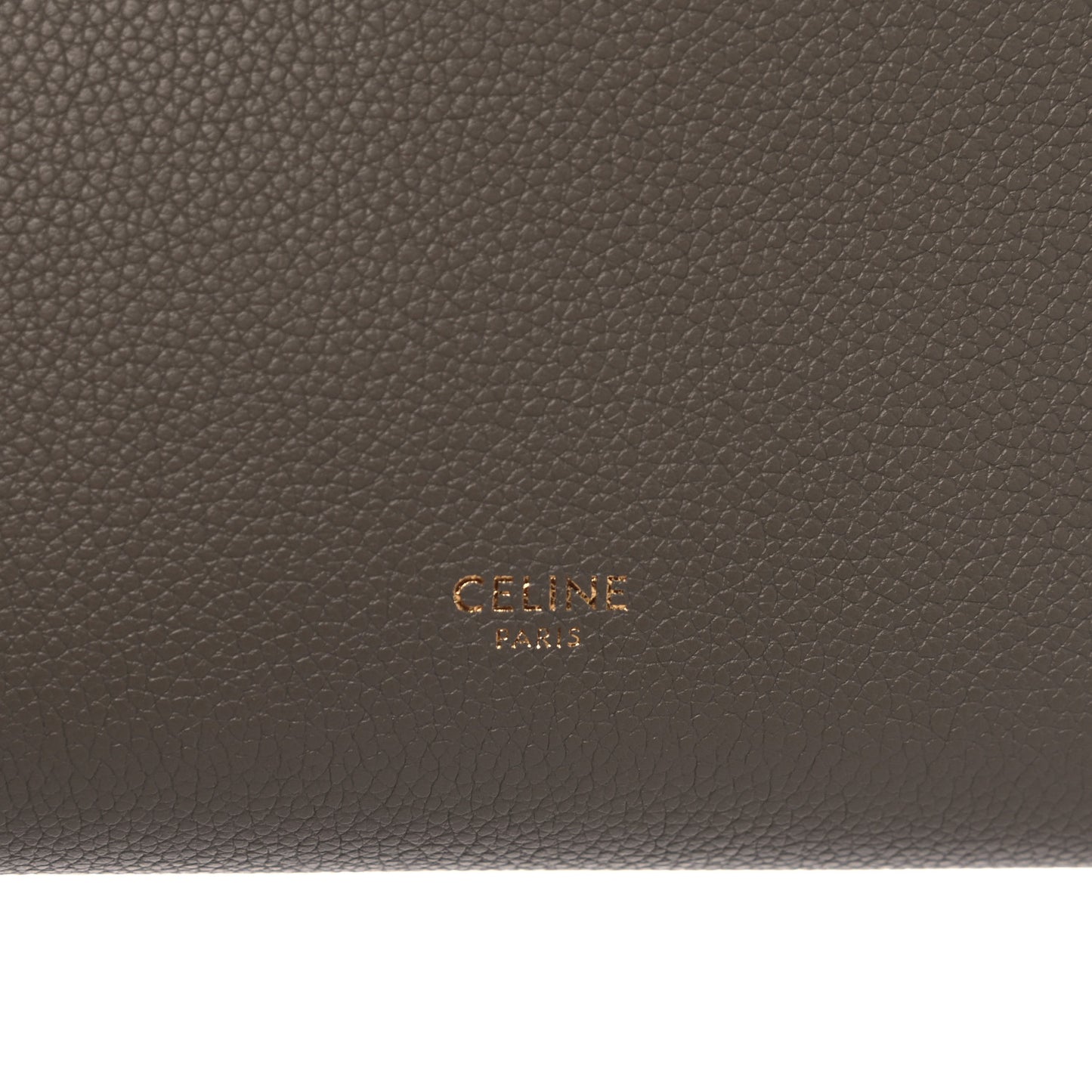 Soft Grained Calfskin Small Sangle Bucket Bag Taupe