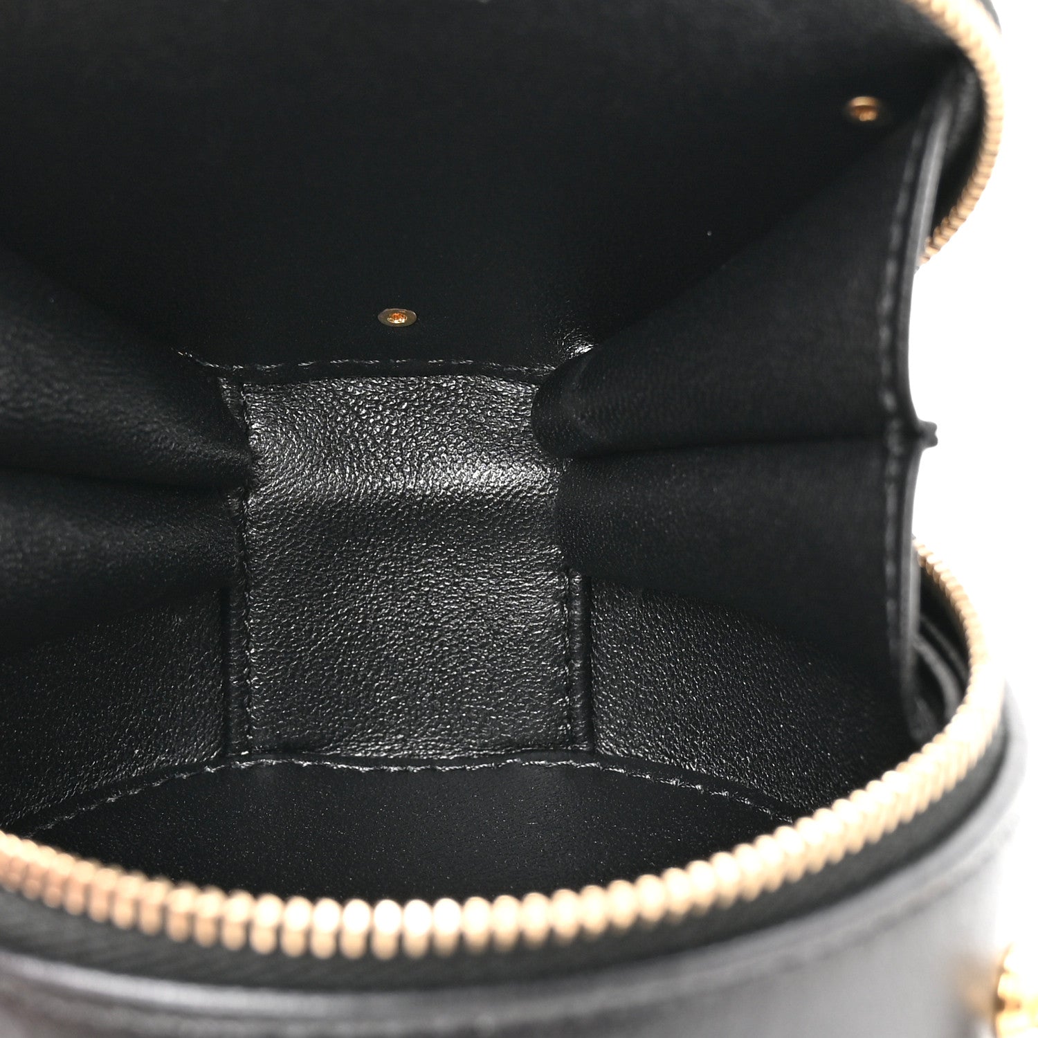 Chanel Lambskin Mini Camellia Bouquet Clutch With Chain Black Gold 5 of 10