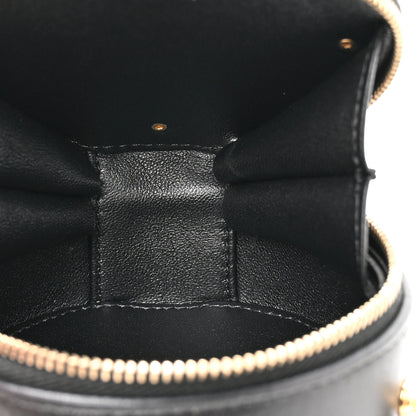 Chanel Lambskin Mini Camellia Bouquet Clutch With Chain Black Gold 5 of 10