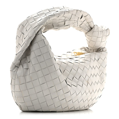 Bottega Veneta Nappa Intrecciato Teen Jodie Hobo White 3 of 13