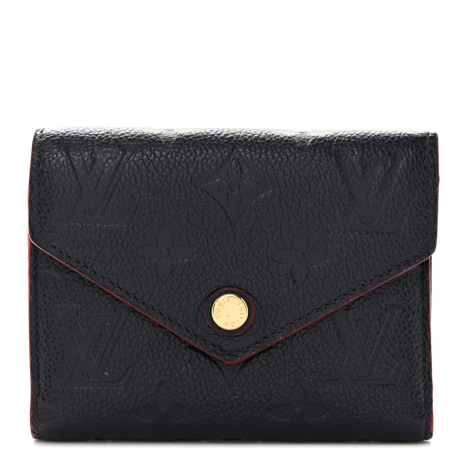 Louis Vuitton Empreinte Victorine Wallet Marine Rouge 1 of 9