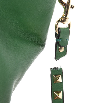 Valentino Garavani Vitello Medium Rockstud Tote Emerald 12 of 13