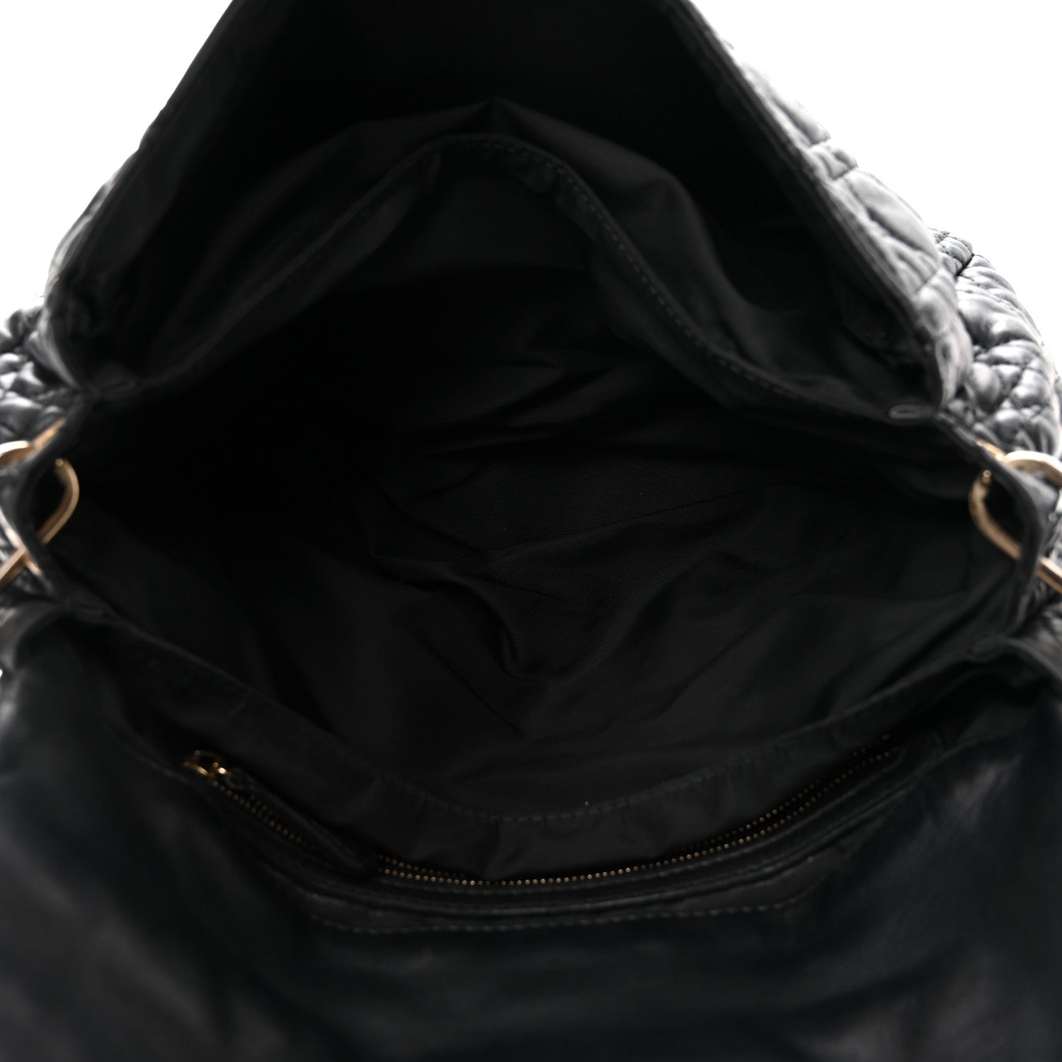 Christian Dior Lambskin Cannage Large New Lock Flap Black 4 of 9