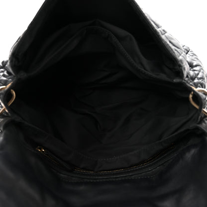 Christian Dior Lambskin Cannage Large New Lock Flap Black 4 of 9
