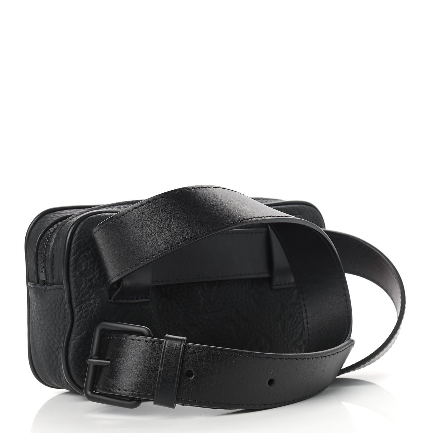 Taurillon Monogram Uniformes Solar Ray Soft Pochette Volga Belt Bag Black