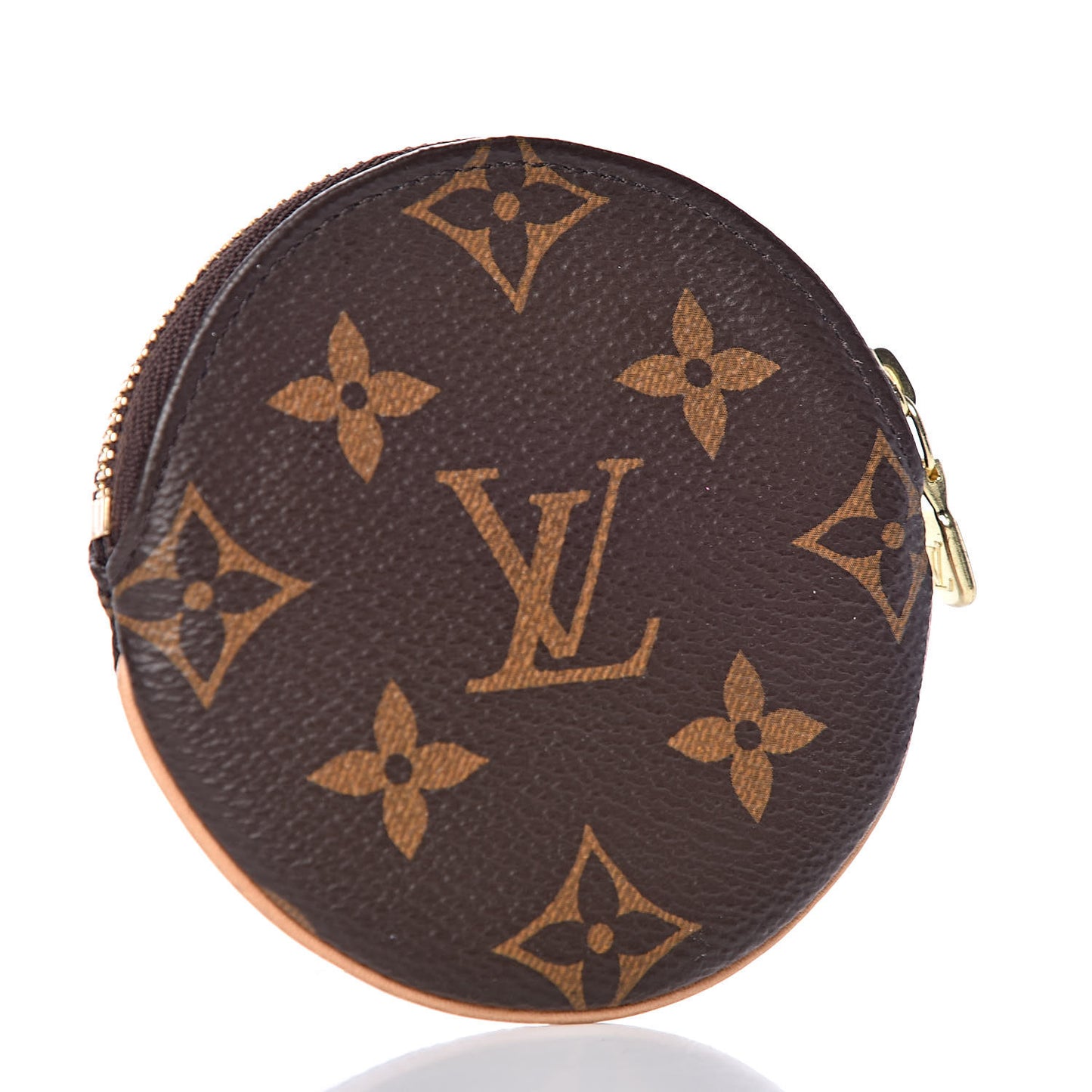 Monogram Round Coin Purse