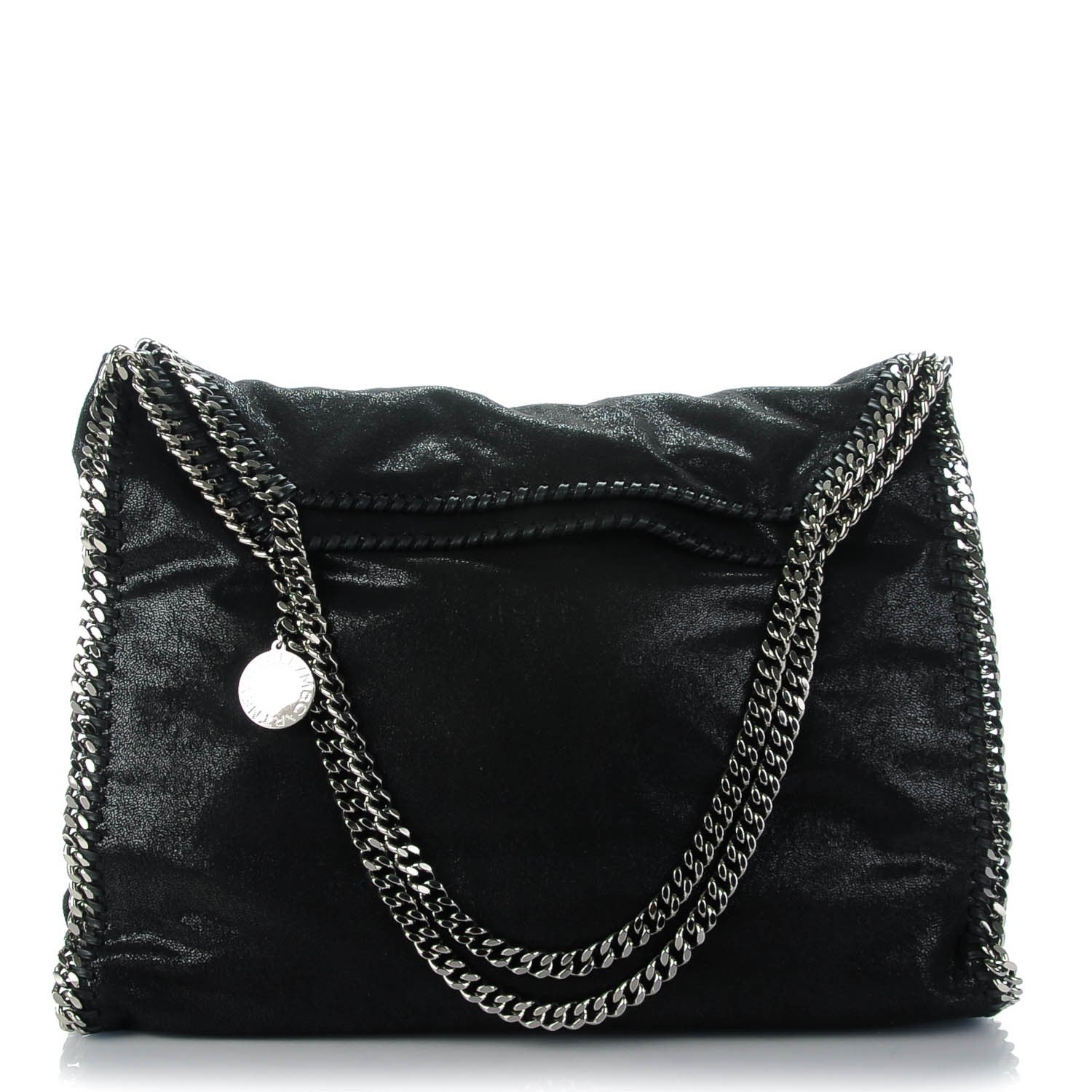 Stella McCartney Shaggy Deer Big Falabella Tote Black 1 of 13