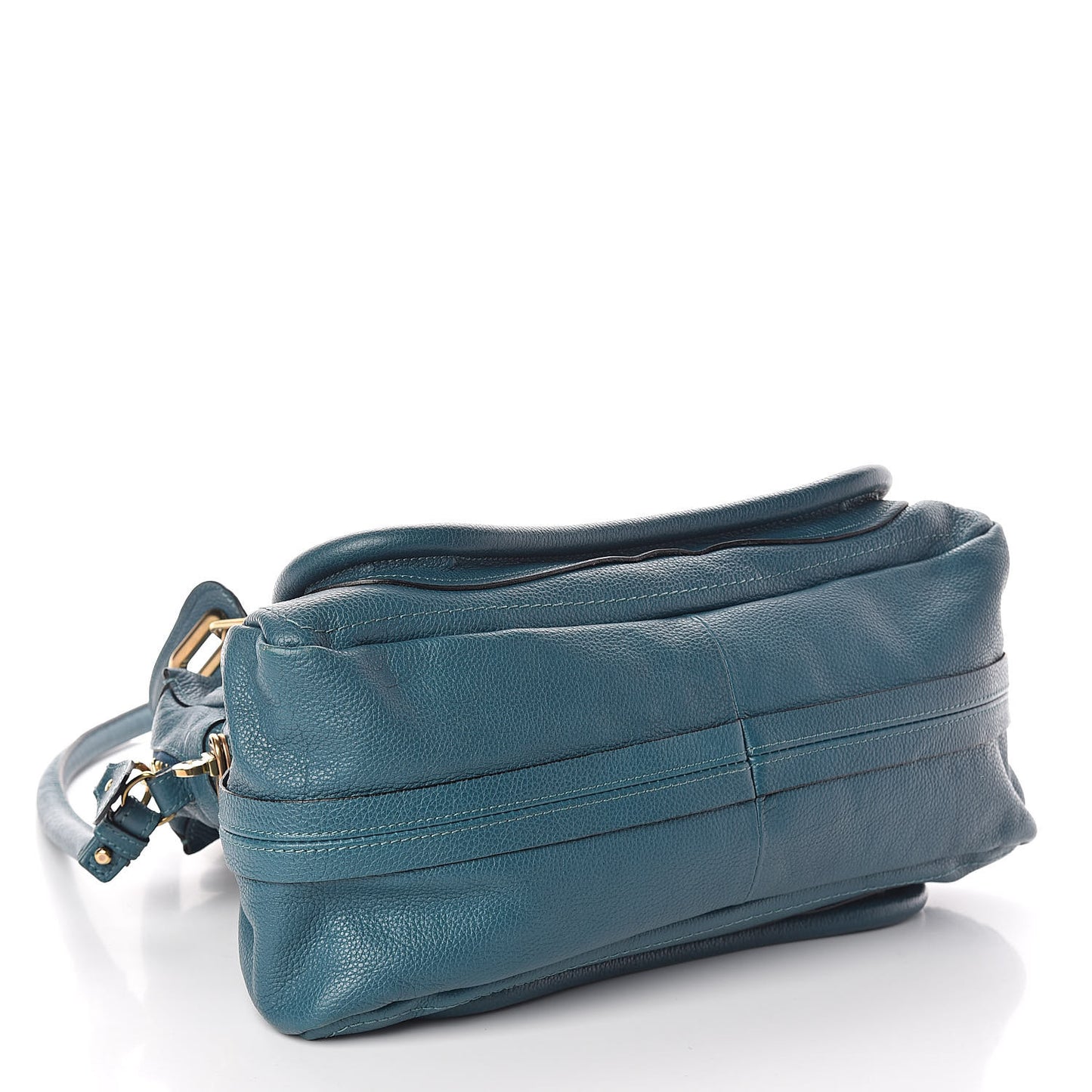 Calfskin Medium Paraty Peacock Blue