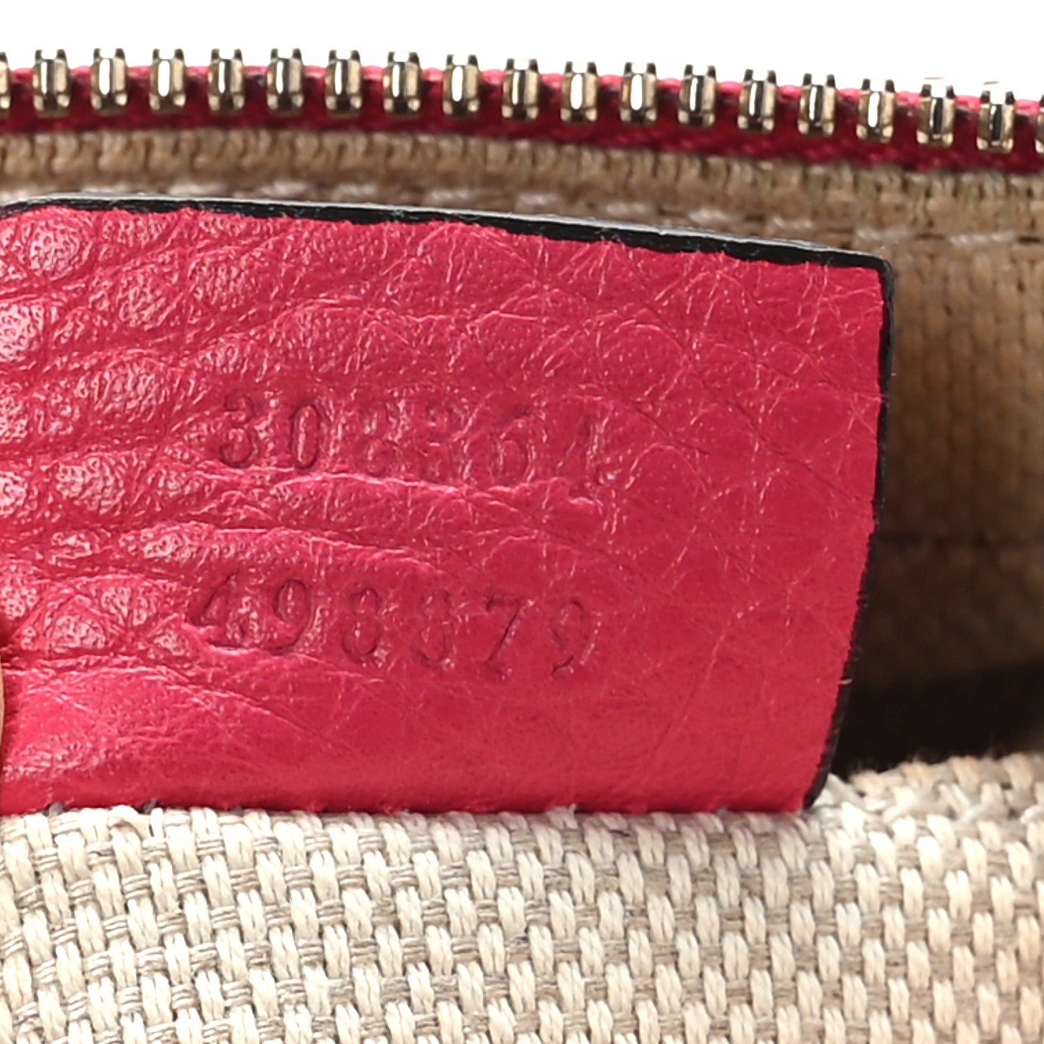 Gucci Pebbled Calfskin Small Soho Disco Bag Pink 7 of 10