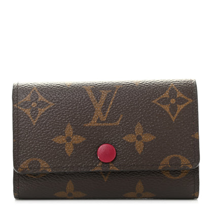 Louis Vuitton Monogram 6 Key Multicles Holder Fuchsia 1 of 9