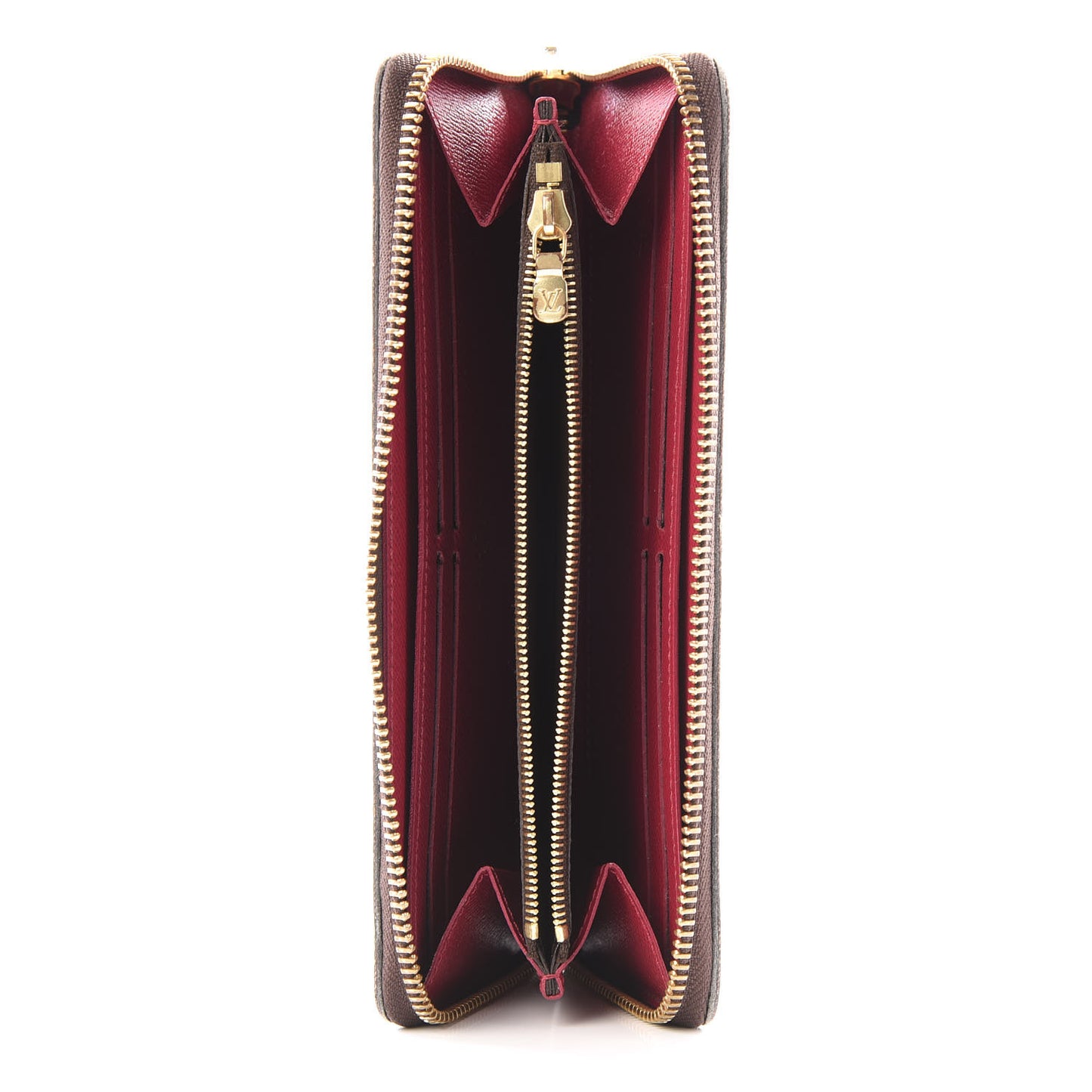 Monogram Clemence Wallet Fuchsia