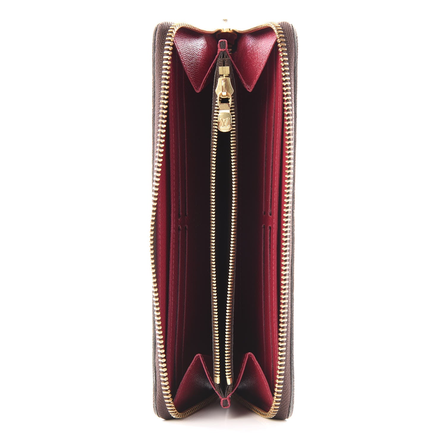 Louis Vuitton Monogram Clemence Wallet Fuchsia 3 of 10