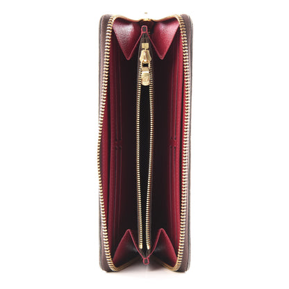 Louis Vuitton Monogram Clemence Wallet Fuchsia 3 of 10