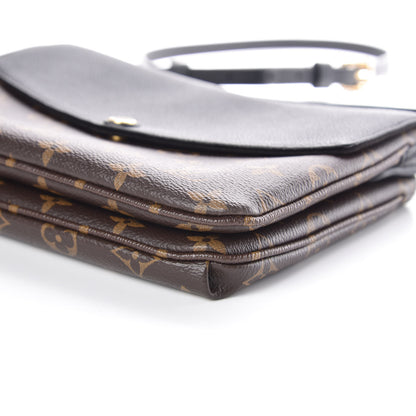 Louis Vuitton Monogram Twice Pochette Black 6 of 12