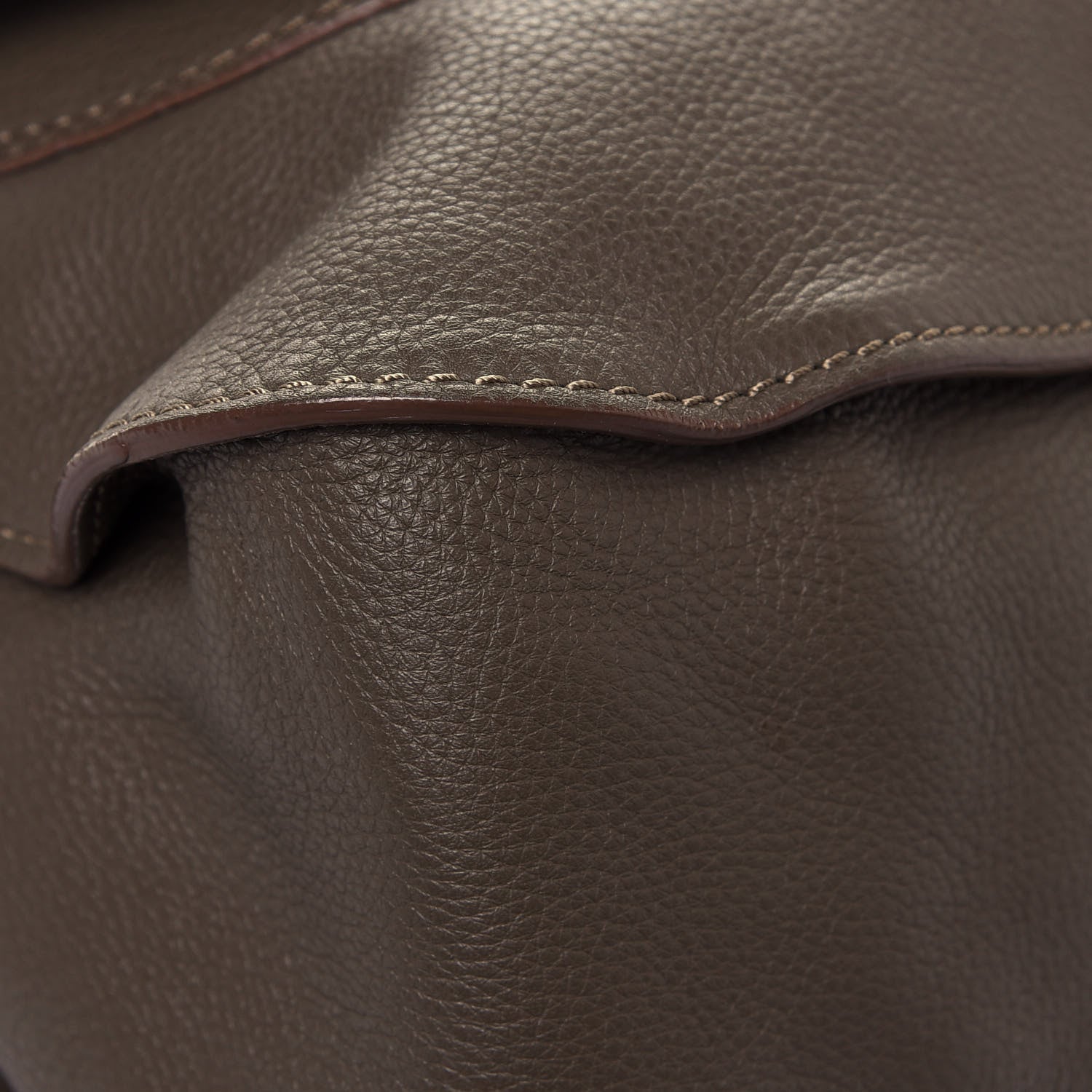 Chloe Calfskin Large Marcie Satchel Anchor Grey 7 of 11