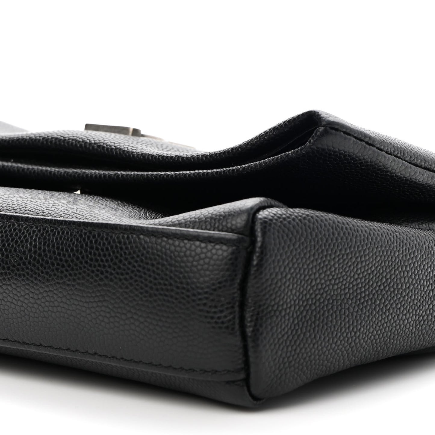 Grain De Poudre Monogram Toy West Hollywood Fold-Over Bag Black