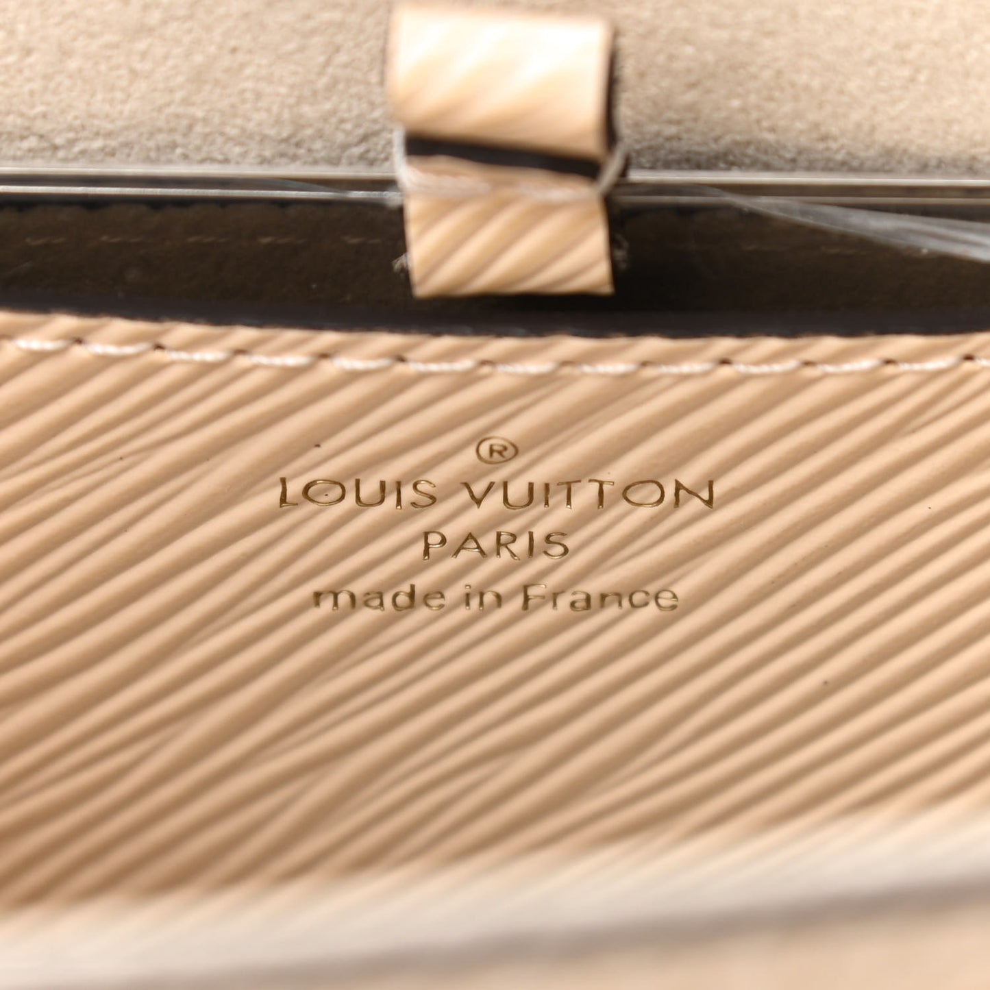 Monogram Epi Teddy Twist MM Creme