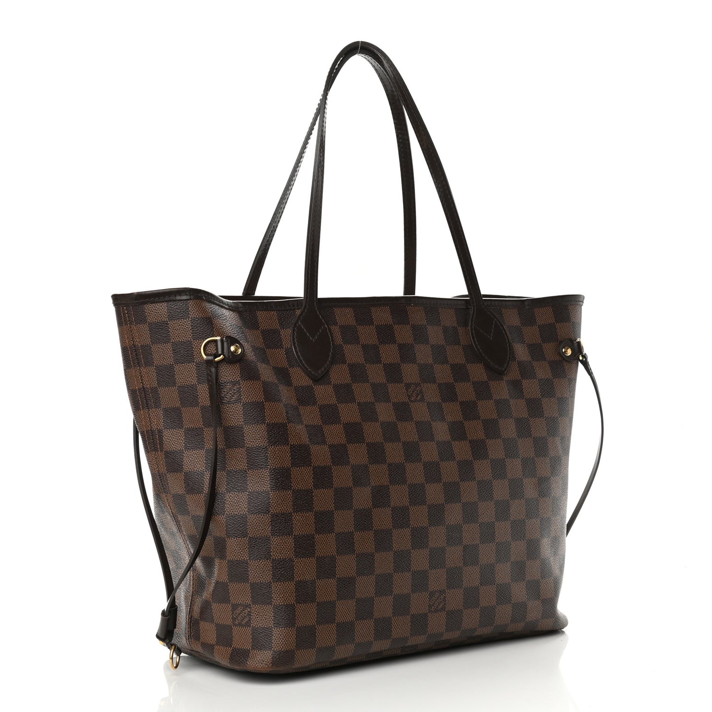 Damier Ebene Neo Neverfull MM Rose Ballerine