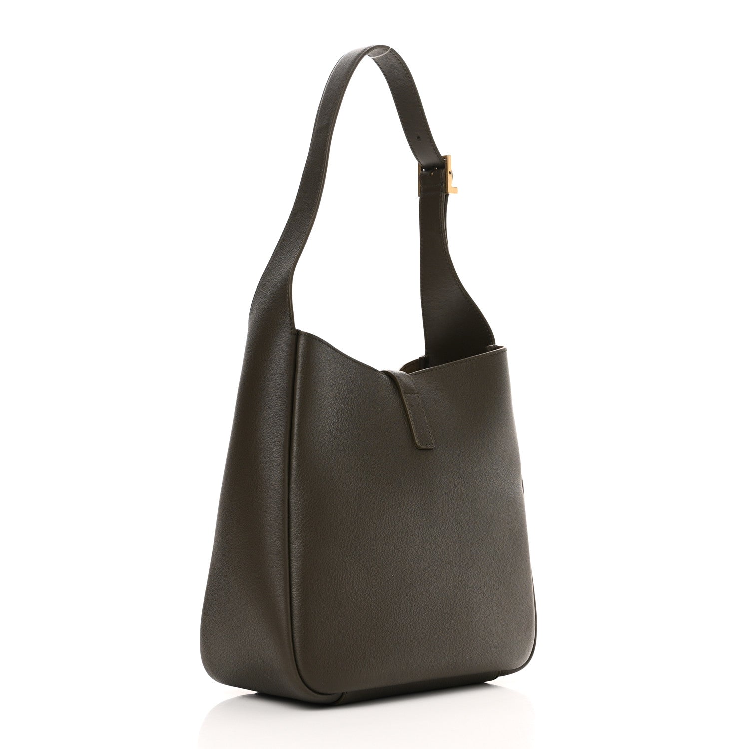 Saint Laurent Smooth Calfskin Small Le 5 A 7 Soft Hobo Light Musk 3 of 9