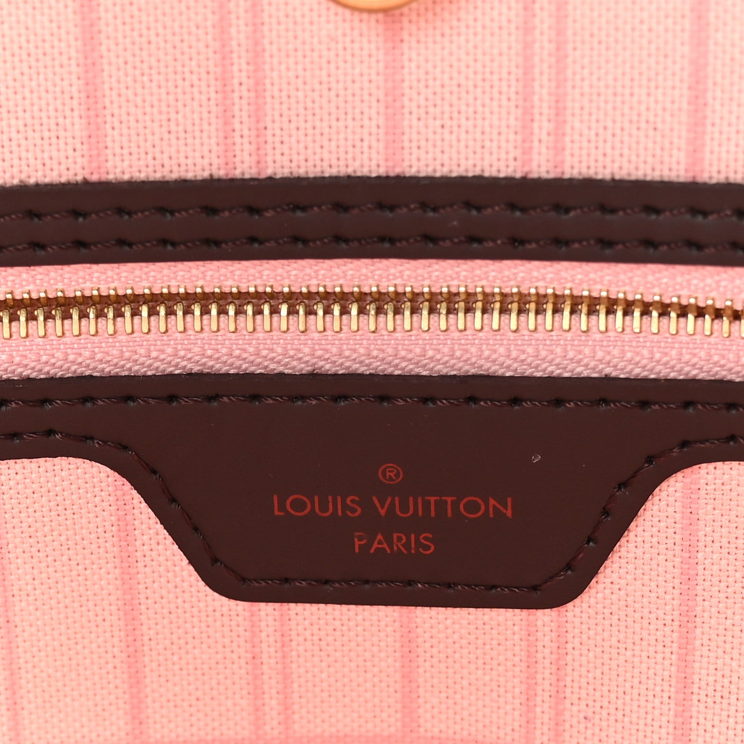 Damier Ebene Neo Neverfull MM Rose Ballerine