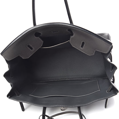 Hermes Taurillon Clemence Birkin 35 Graphite 5 of 37