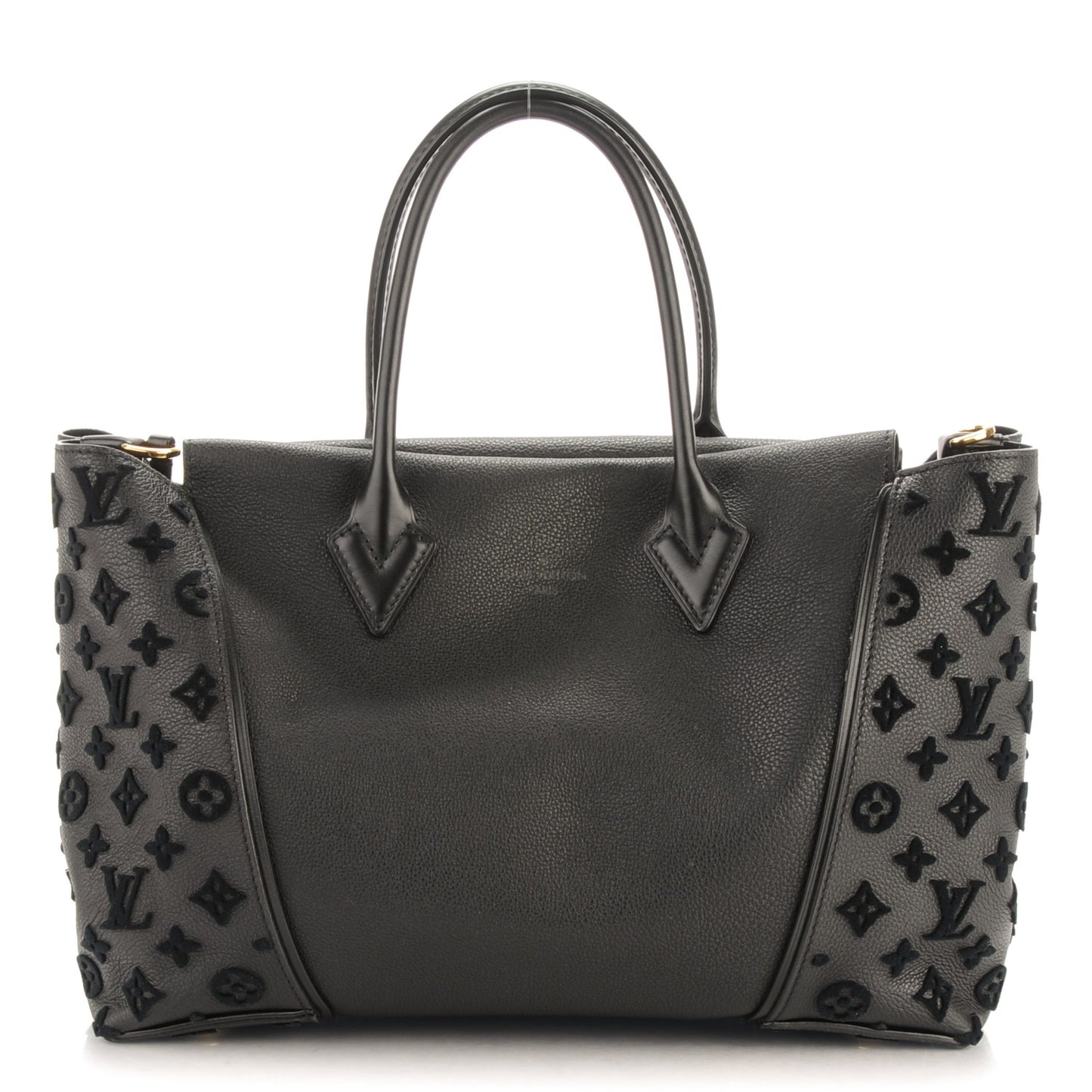 Veau Cachemire Tote W PM Black