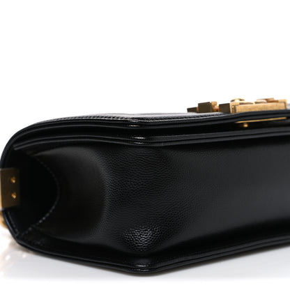 Chanel Caviar Quilted Small Boy Flap Black 9 of 11