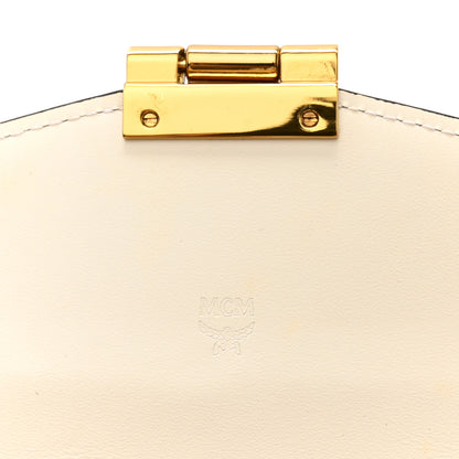 MCM Visetos Large Patricia Wallet On Chain White 5 of 9