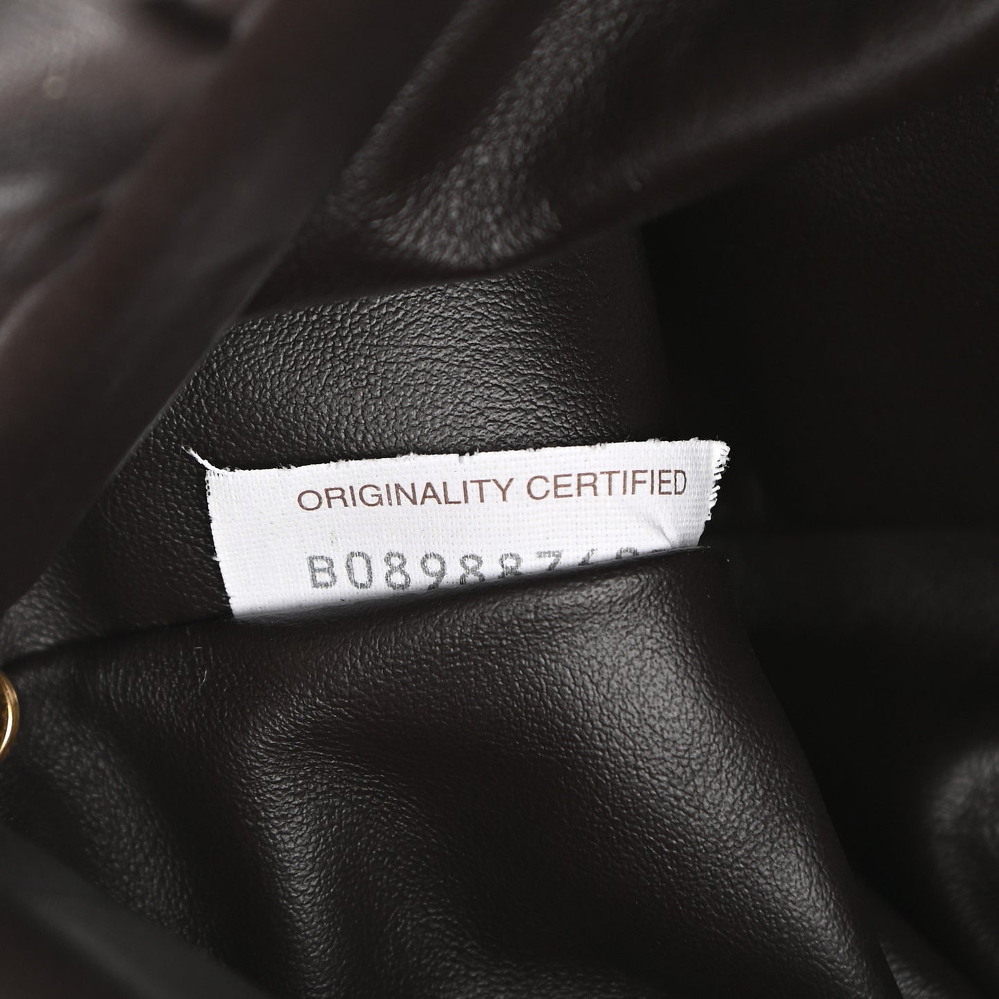 Calfskin The Pouch Chain Fondant