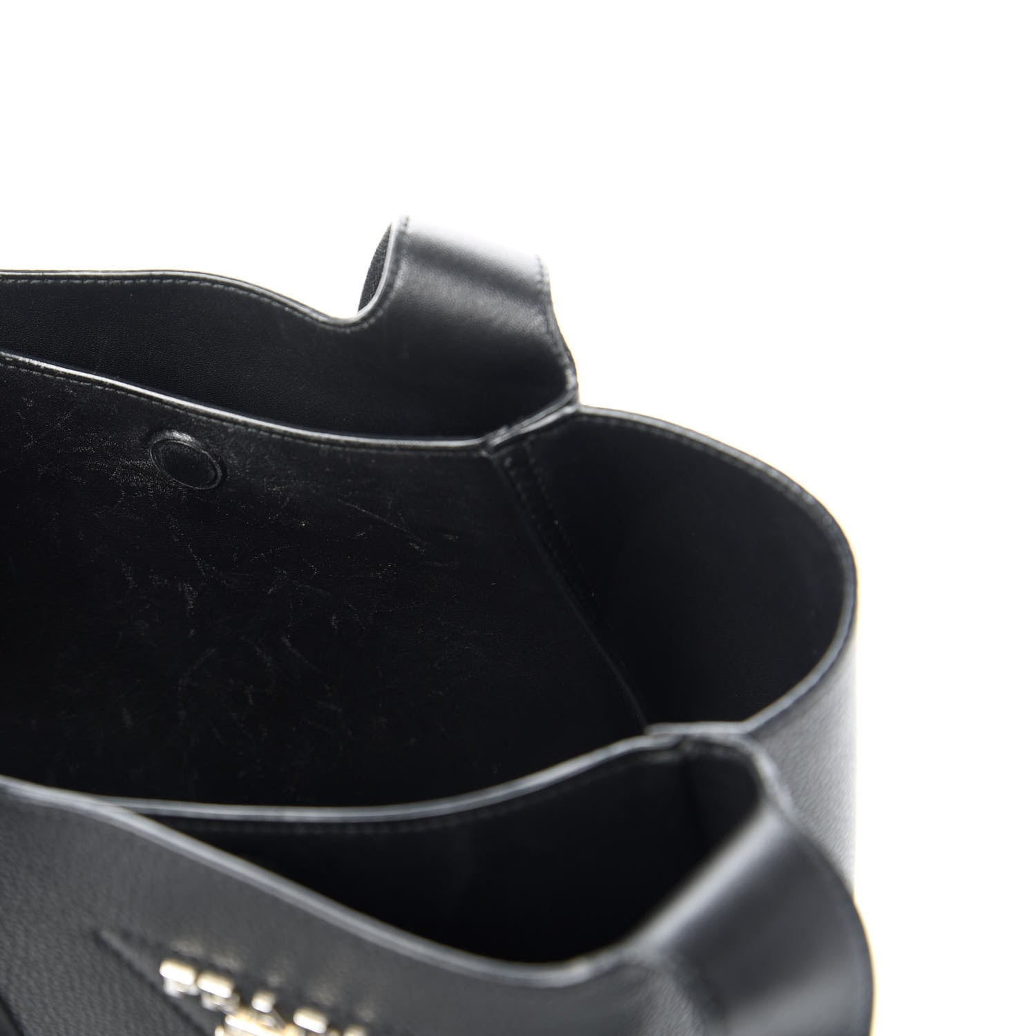 Prada Vitello Daino Soft Medium Dynamique Tote Black 11 of 11