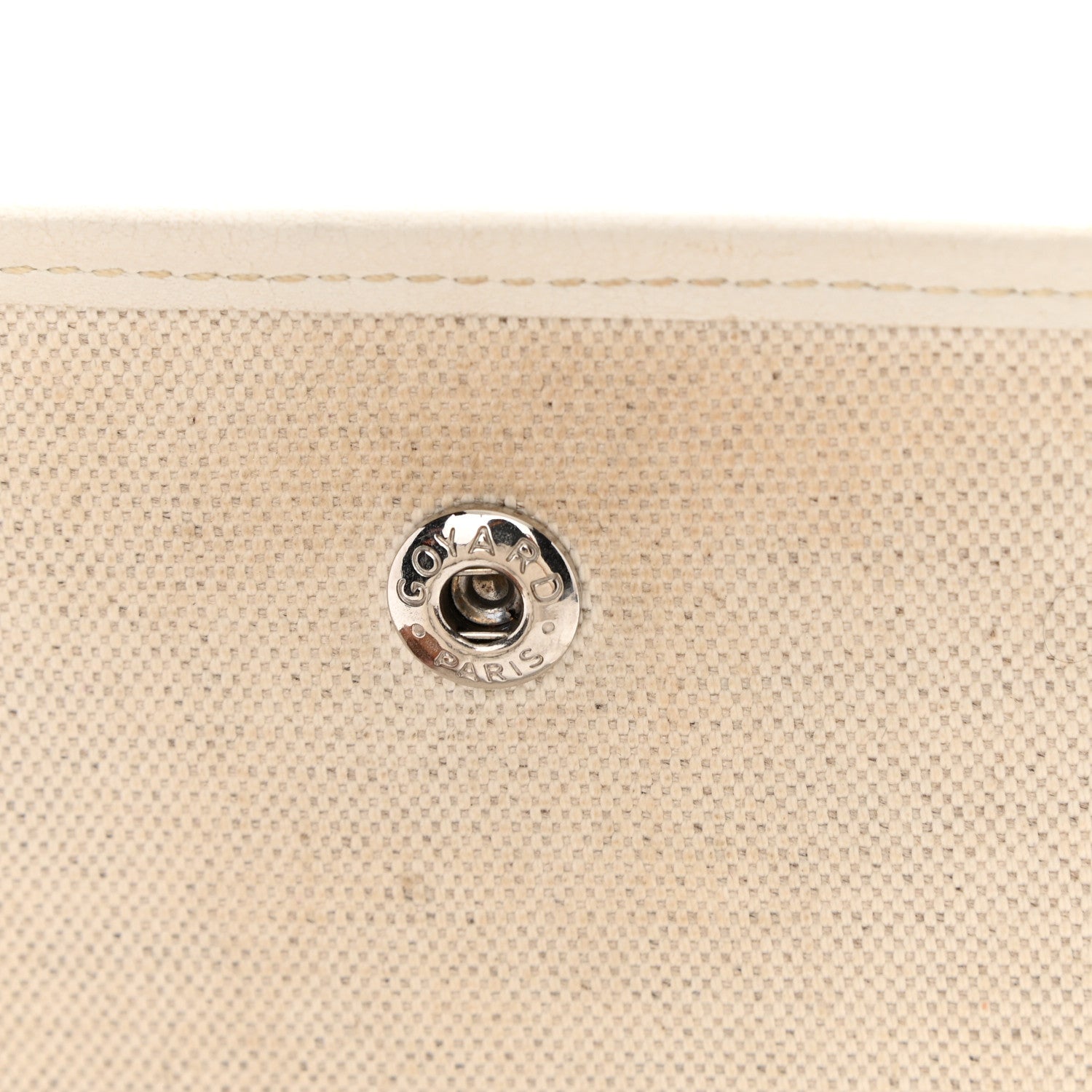 Goyard Goyardine Plumet Wallet Clutch White 11 of 14