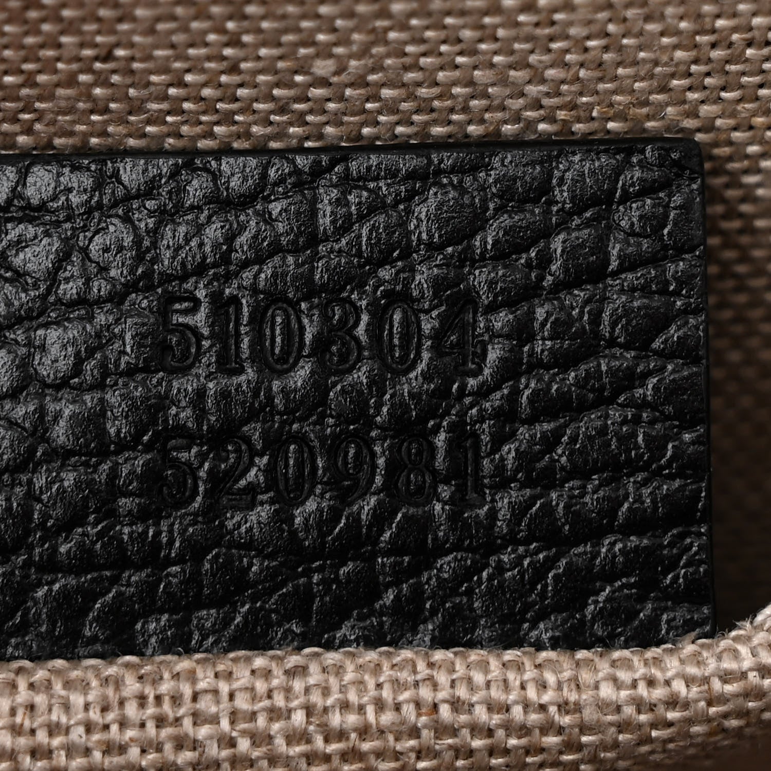 Gucci Dollar Calfskin Small Interlocking G Shoulder Bag Black 7 of 10