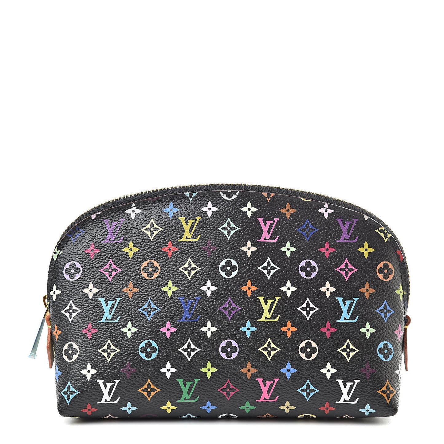 Monogram Multicolor Cosmetic Pouch Black Grenade
