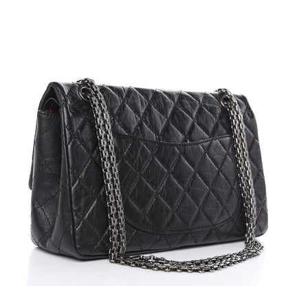 Chanel Aged Calfskin Quilted 2.55 Reissue 226 Flap Black 3 of 10