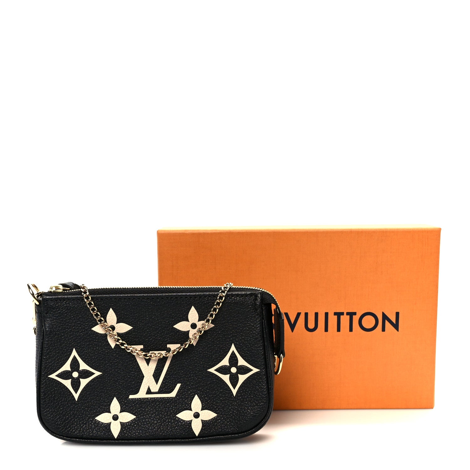 Louis Vuitton Empreinte Monogram Giant Mini Pochette Accessories Black 10 of 10