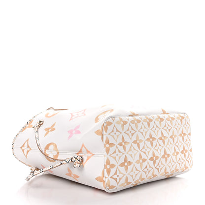 Louis Vuitton Monogram Giant By The Pool 2.0 Neverfull MM Beige 5 of 9