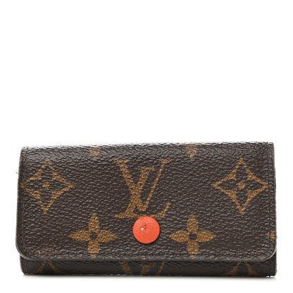 Louis Vuitton Monogram 4 Key Multicles Holder Poppy 1 of 12