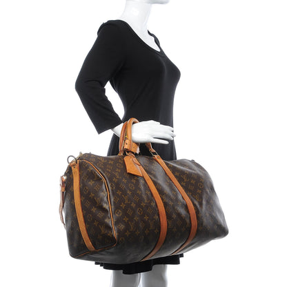 Louis Vuitton Monogram Keepall Bandouliere 50 2 of 21