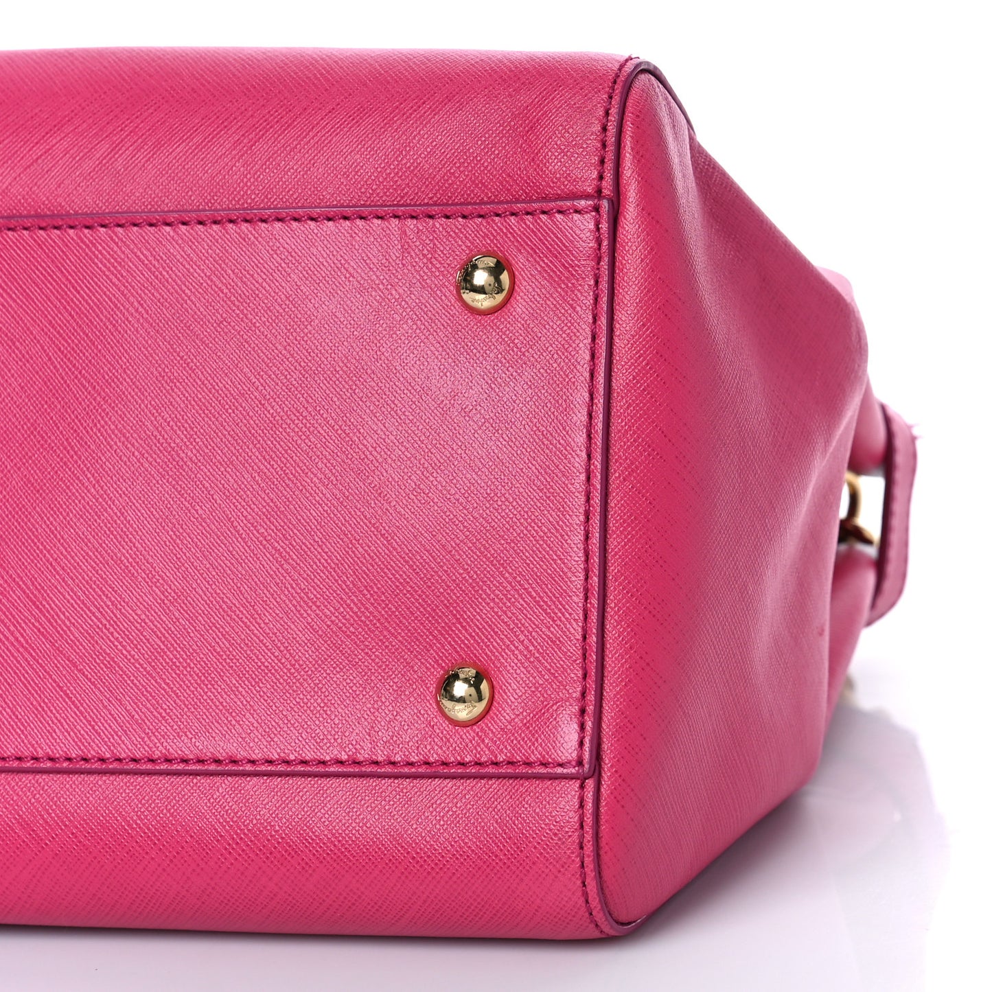 Printed Calfskin Beky Tote Pink