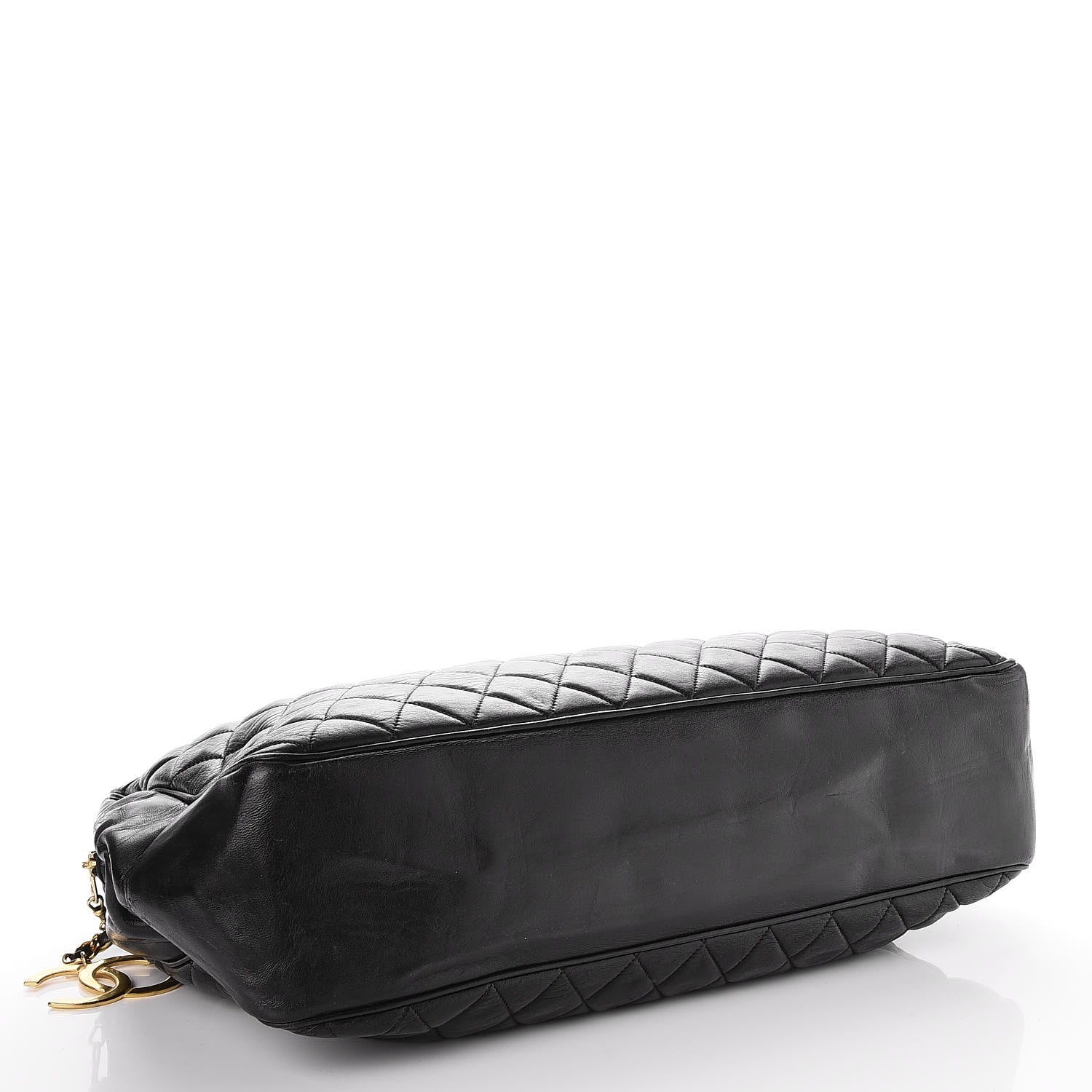 Chanel Lambskin Quilted Shoulder Bag Black 4 of 8