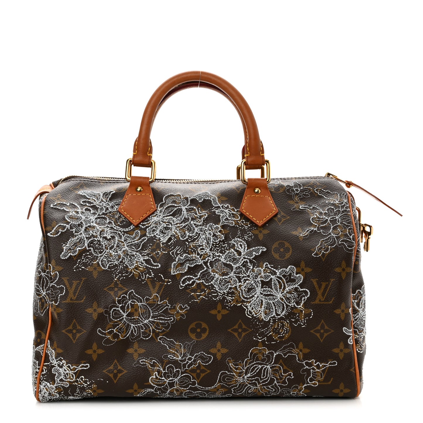 Monogram Dentelle Speedy 30 Silver