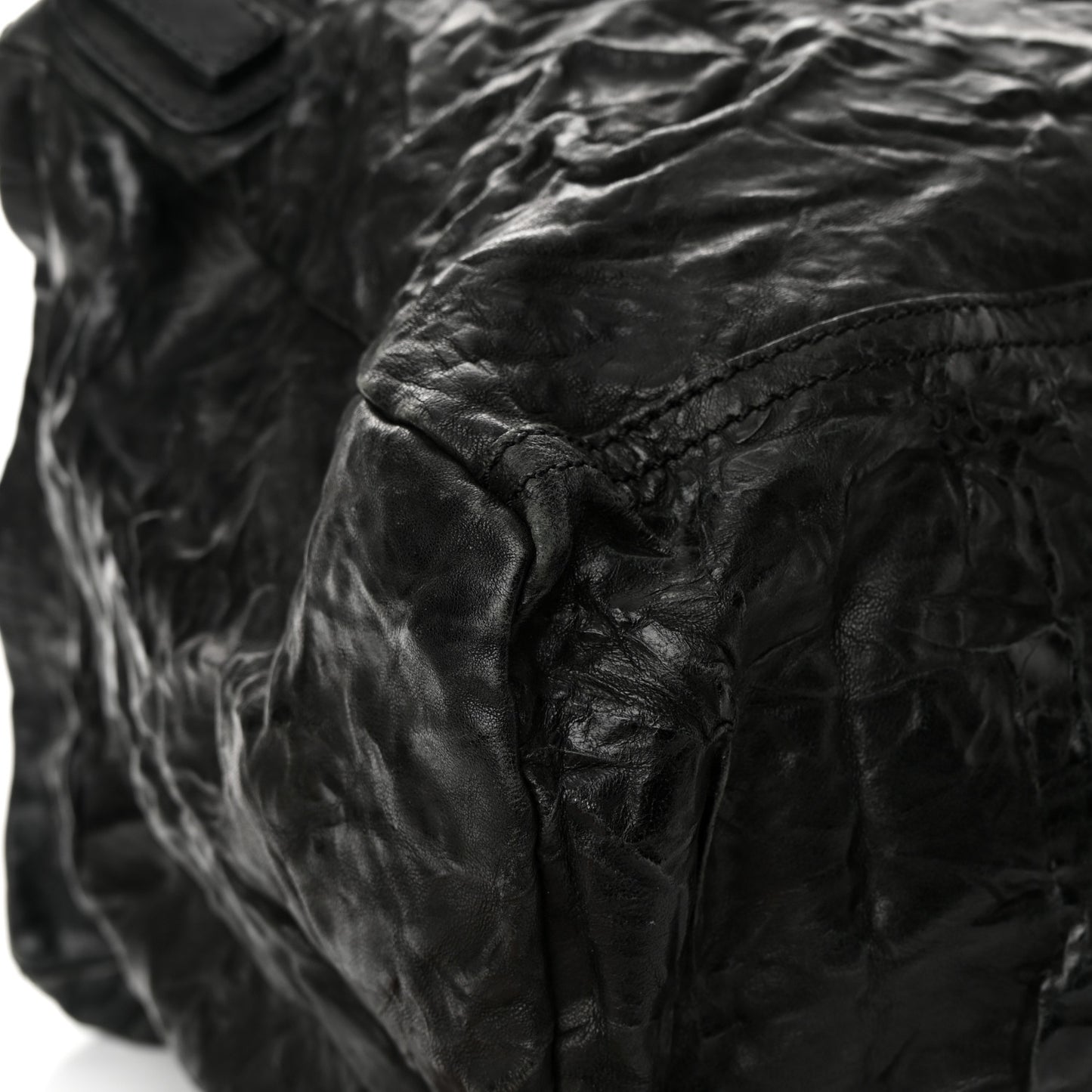Tumbled Sheepskin Large Pandora Black