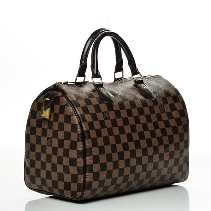 Louis Vuitton Damier Ebene Speedy 30 3 of 8