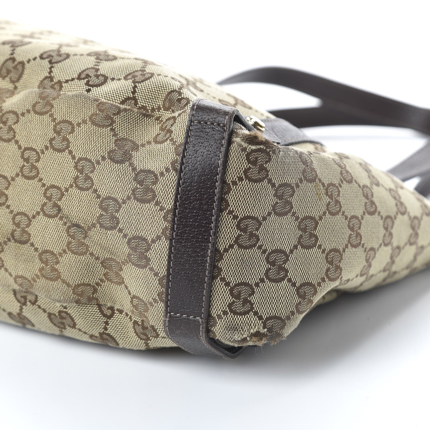 Gucci Monogram Medium Abbey Shoulder Bag Dark Brown 7 of 11