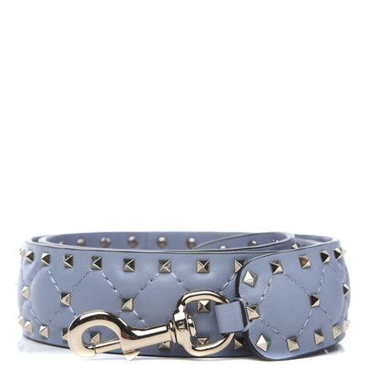 Valentino Garavani Nappa Rockstud Spike Shoulder Strap London Stone 1 of 4