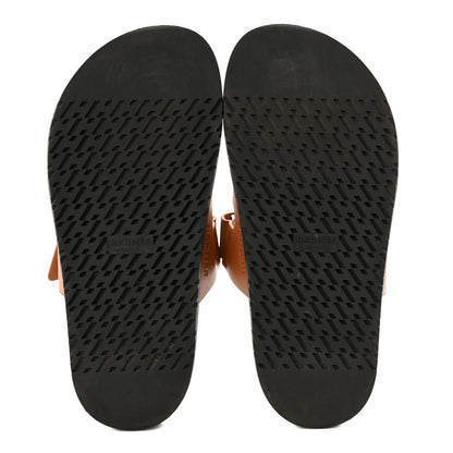 Hermes Calfskin Womens Chypre Sandals 36 Naturel 6 of 10