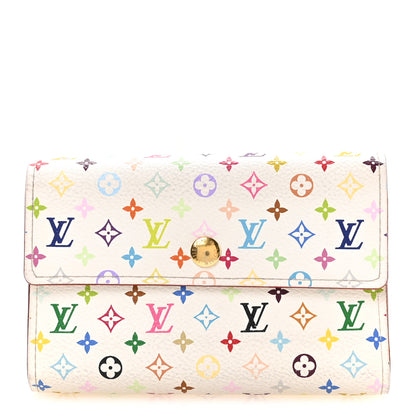 Louis Vuitton Monogram Multicolor Alexandra Wallet White 1 of 7