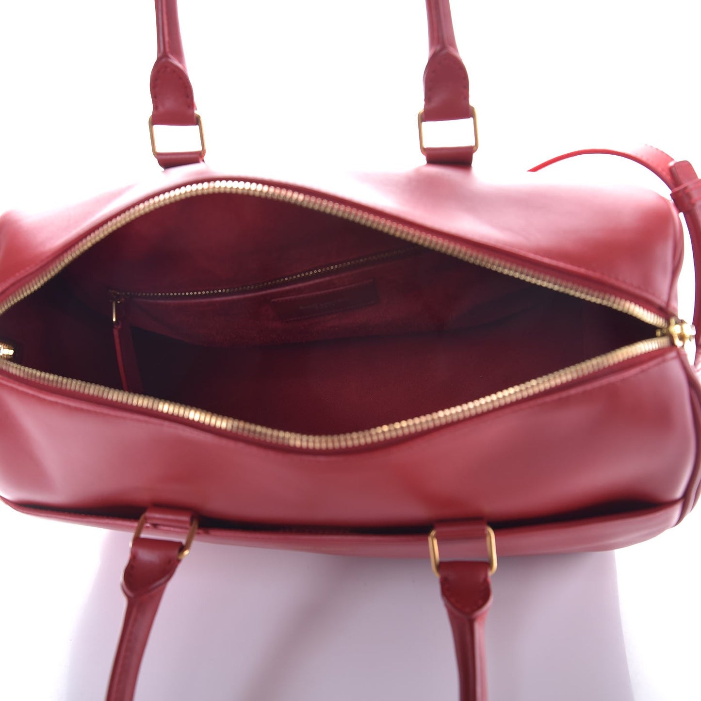 Calfskin Classic Duffle 6 Red
